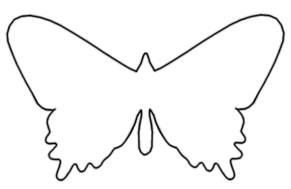 Cut Out Butterfly