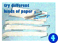 Cut strips of paper towel (9k)