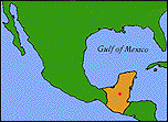 Central America map (9k)
