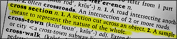 Cross section definition (17k)