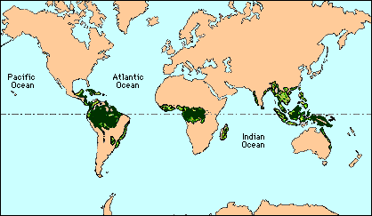 Map showing equator (26k)