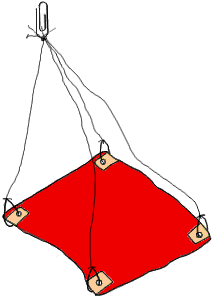 Paper clip on parachute(22k)