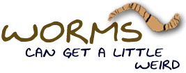 Title Graphic - Worms can get weird (17k)